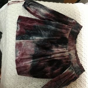 American eagle velvet top
